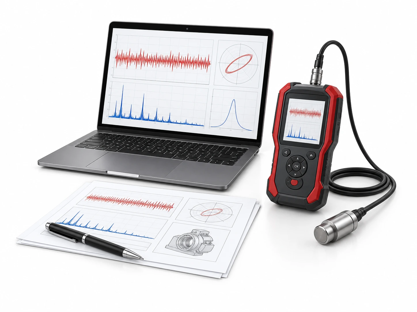 A measuring instrument and the trial results report